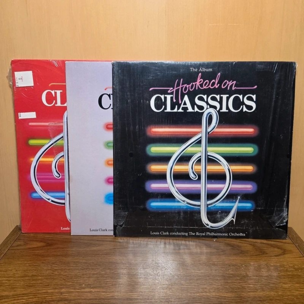 Hooked on Classics 1 2 3 Vinyl Record Lot Royal Philharmonic Orchestra *